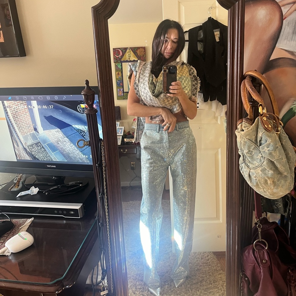 Frame Le Jean with Rhinestones - Picture 9 of 14